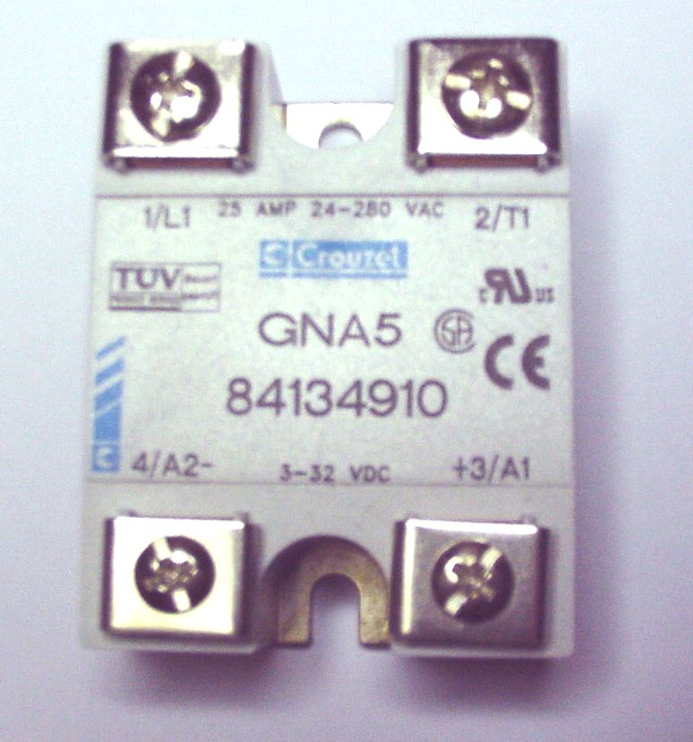 Crouzet Solid State Relay 25amp 24-280VAC